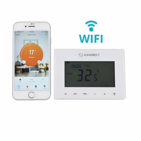 Smart1.0 Pro bezvadu termostats ar (Wifi)